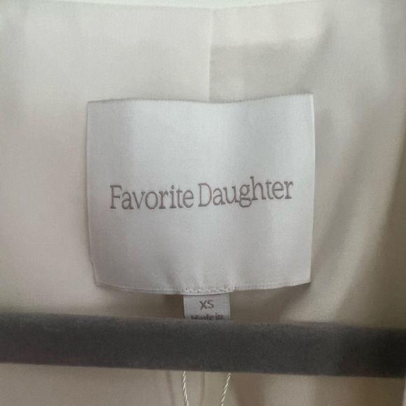 NWT Favorite Daughter white blazer, size XS - Picture 2 of 6